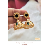 Earrings - Palakka Nagapadam Jumki